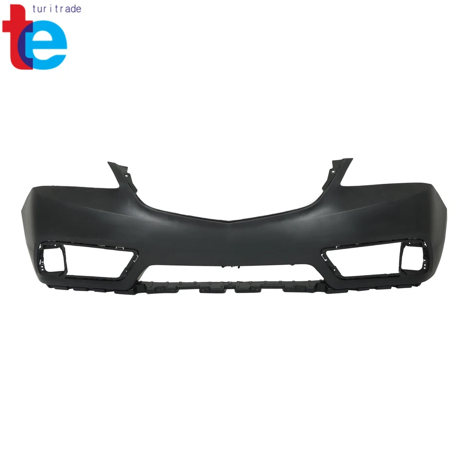 Front Bumper Cover +Lower Grille For Acura MDX 2014-2016 W/ Fog Light Cut Foto 4 de 4
