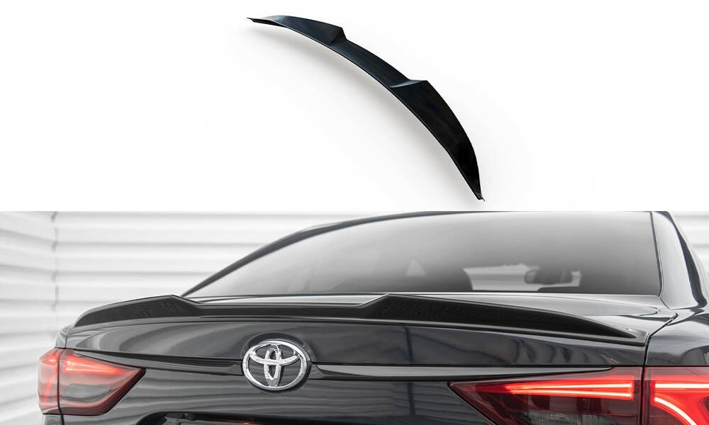 Spoiler Cap 3D Maxton Toyota Avensis Sedan Mk3 Facelift noir
