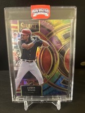2024 Panini Select - Premier Level James Wood #1 Tie-Dye Prizm /25 (RC)