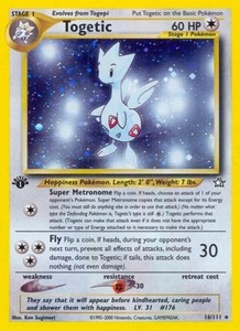 Pokemon Card Togetic | eBay