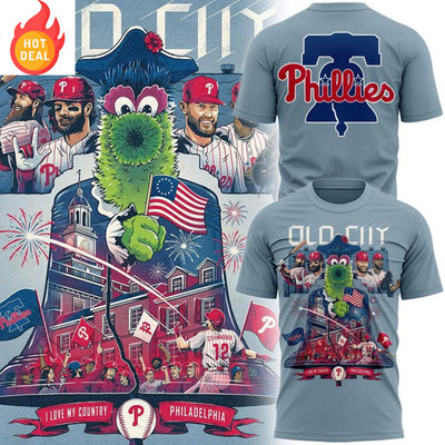 NEW Philadelphia Phillies Old City All-Star Week 2026 T-Shirt