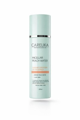 Micellar Peach Water   Gentle Makeup Remover & Aloe-Enriched Facial Cleanser ...
