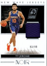 2019-20 Panini Noir New Wave Jerseys #4 Ty Jerome Jersey /99 - BSK