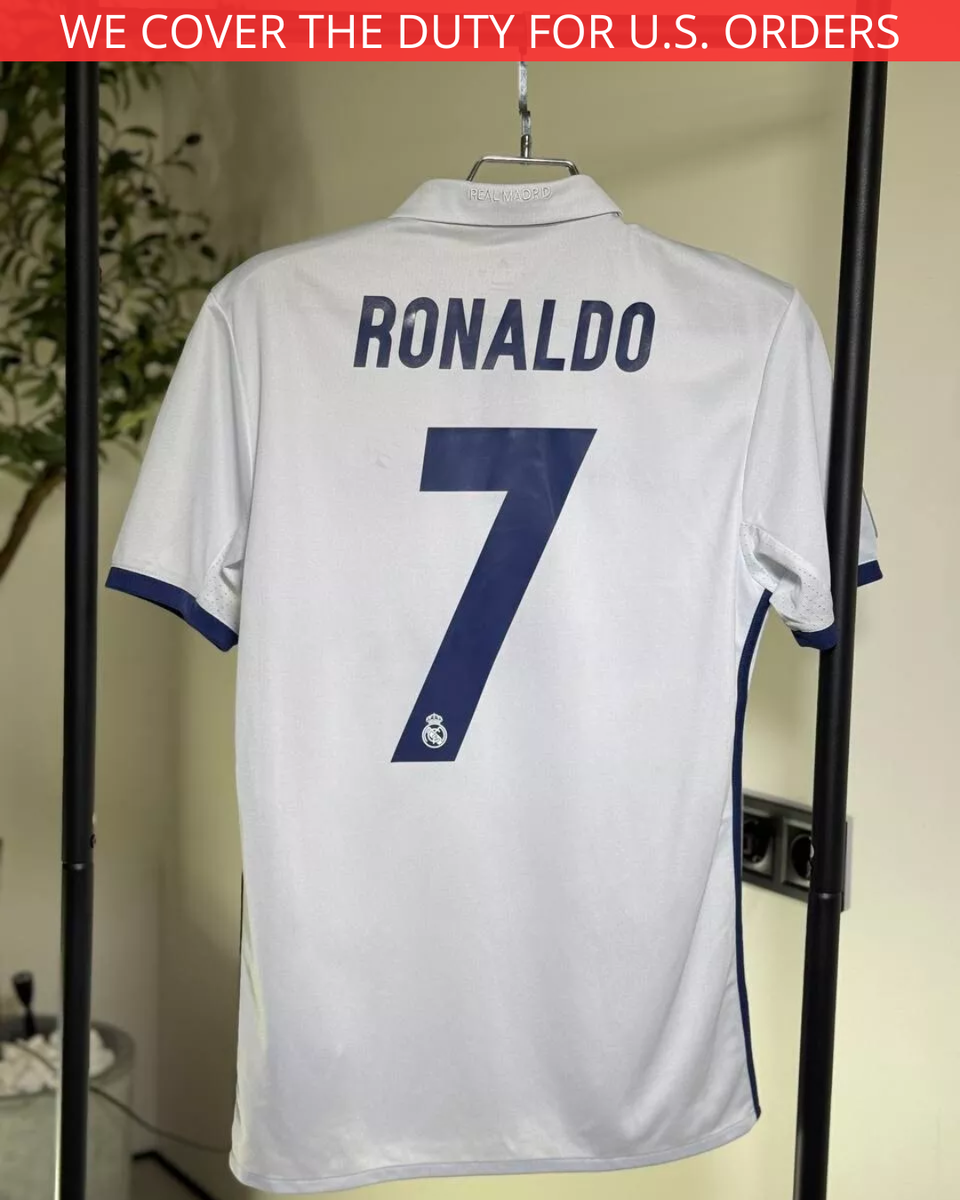 Ronaldo Real Madrid Jersey Home football shirt 2016 - 2017 Adidas