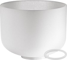 Meinl Sonic Energy Crystal Singing Bowl 10 G Note Throat Chakra High-purity