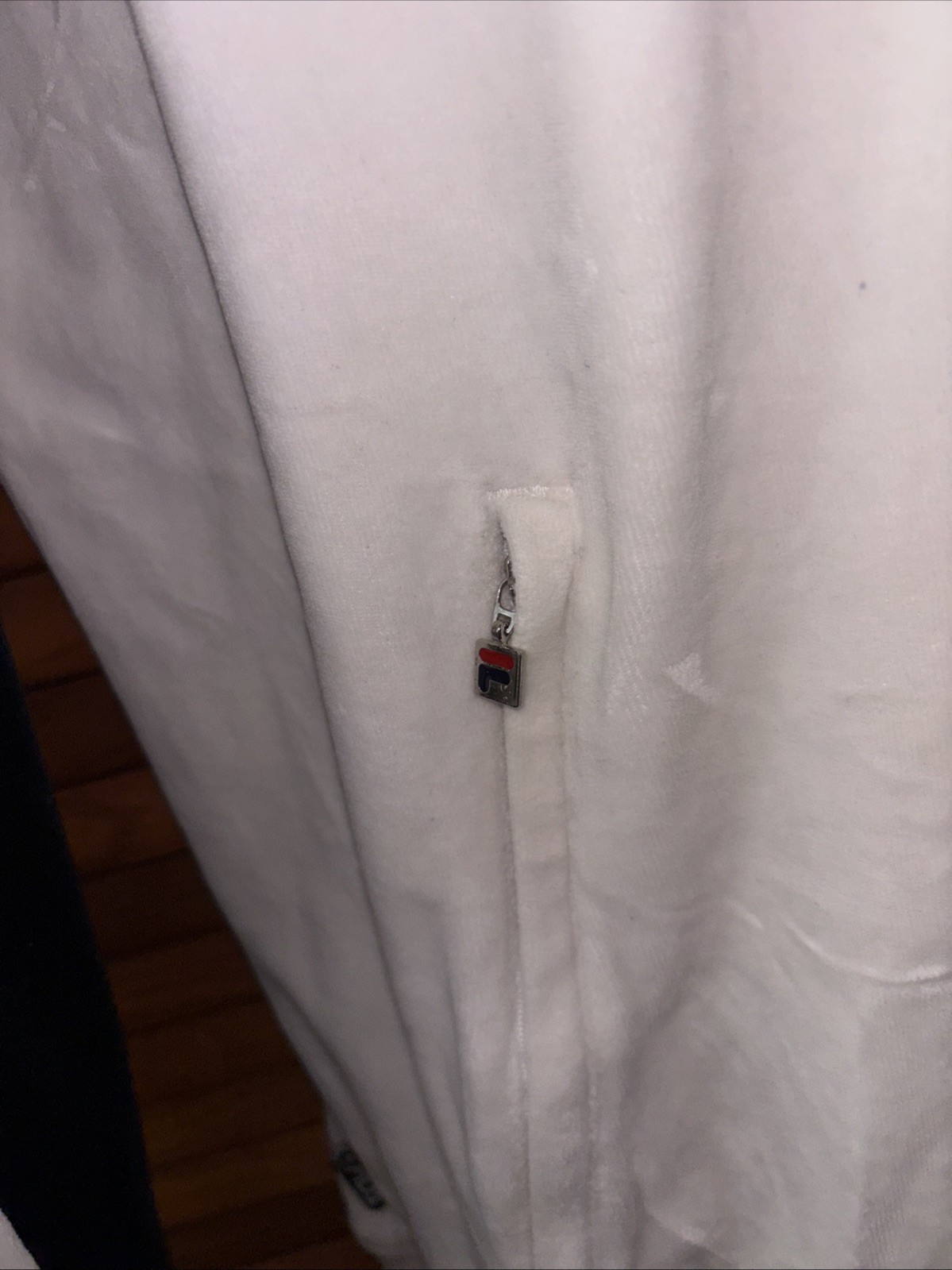 Fila Italia Velour Rosso Bianco Blu U23005 401 Giacca Riscaldamento Pista Uomo 3XL