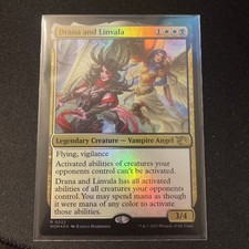 Drana and Linvala March of the Machine Foil