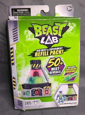 Beast Lab Refill Pack 50+ Mist Reveals For Use with Beast Creator Damaged Box!