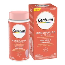 Centrum Menopausal Multivitamin Supplement for Women, 30 tablets
