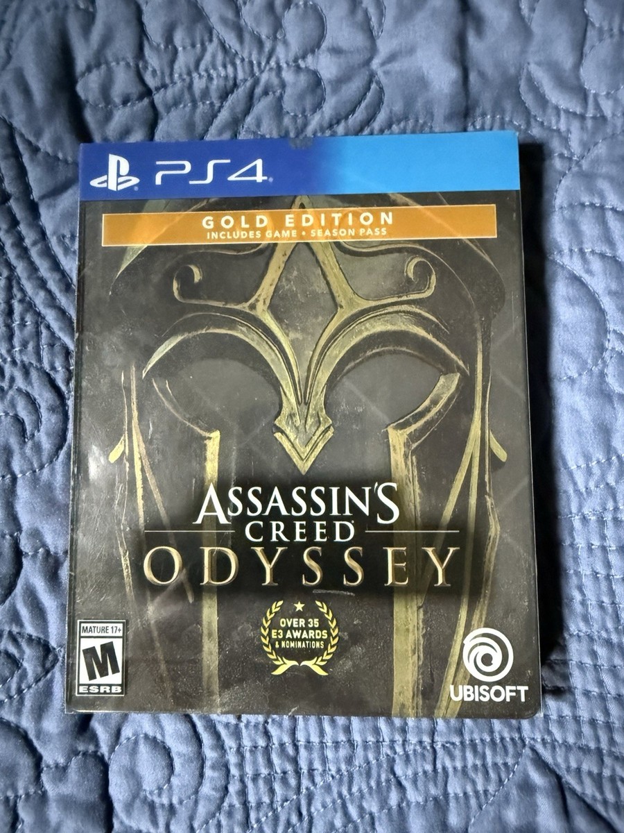 ★レア アサシン クリード オデッセイ スチールブック Assassin's Creed Odyssey Gold Edition Steelbook w/Slipcover