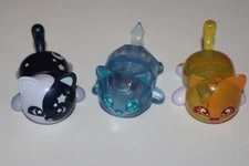 LOT OF 3 APHMAU MYSTERY MEEMEOWS SURPRISE FIGURES HARD FIGURES  VGC
