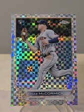 2022 Topps Chrome Chas McCormick Silver X-fractor Parallel Rookie Card #43. rookie card picture