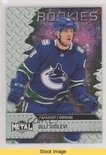 2020-21 Skybox Metal Universe Rookies Spectrum Olli Juolevi #136 READ 0zu