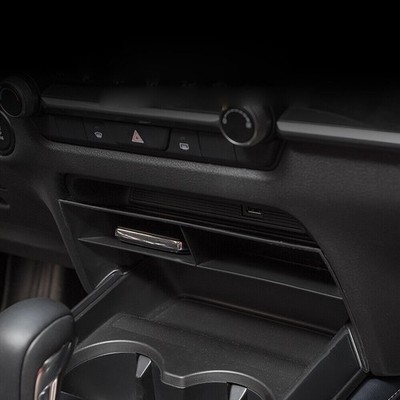 Für Mazda CX-30 20-25 schwarze Center Console Storage Box Organizer Halter Tray