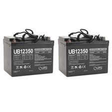 UPG UB12350 12V 35AH INT Battery for Pride Jazzy 1113 - 2 Pack