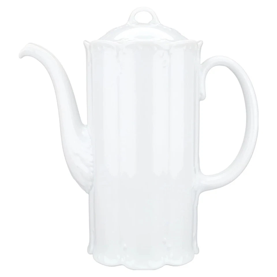Rosenthal Monbijou weiß II. Wahl Kaffeekanne - Bild 1 von 1