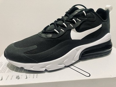 Mens Nike Air Max 270 React - Black-White-Black - Size 12 - $160