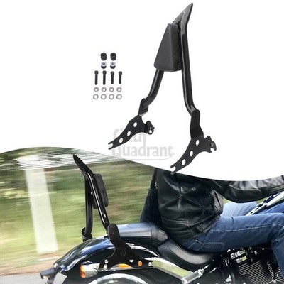 Für Harley Softail Fat Boy BreakoutAbnehmbar Passagier Rückenlehne Sissy bar