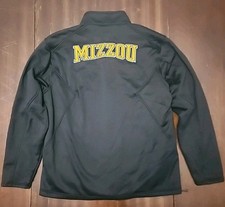 MIZZOU Missouri Tigers Football Embroidered Front/Back/Sleeve Fullzip M Jacket 
