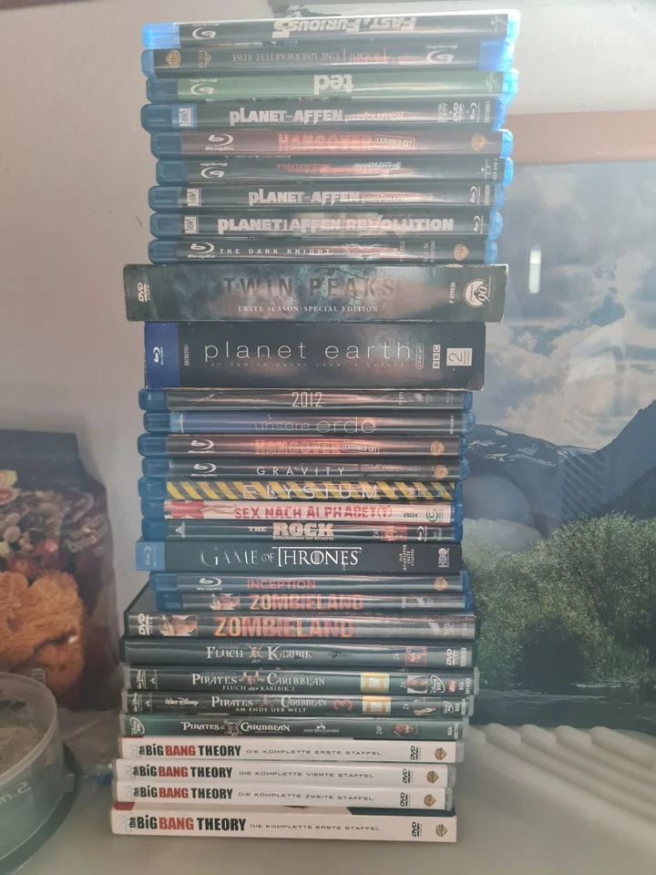 BluRays/DVDs - Game Of Thrones,The Rock,Big Bang Theory,Twin Peaks,Fluch der Kar - Bild 1 von 1