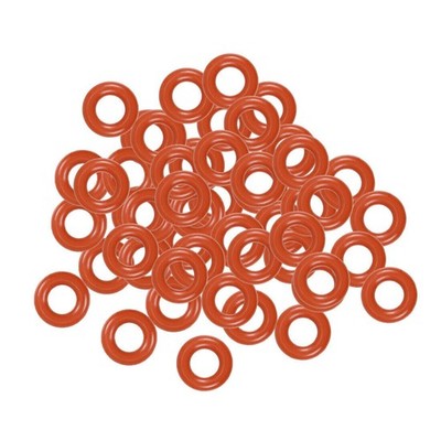 Silicone O-Rings 6mm OD, 3mm Inner Diameter, 1.5mm Width, Seal Gasket 50Pcs  #zc