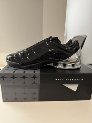 Maha Amsterdam × Nike Total 90 Shox Magia SP Black IM9326-001 Size 13W/11.5M