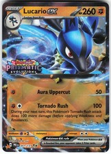 Lucario ex (timbro Evoluzioni Prismatiche) 051/131 Carta Promo Pokemon
