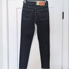 NWT 26 2 Short Levi's 721 High Rise Skinny Medium Dark Wash Denim Blue Jeans NEW — photo 9