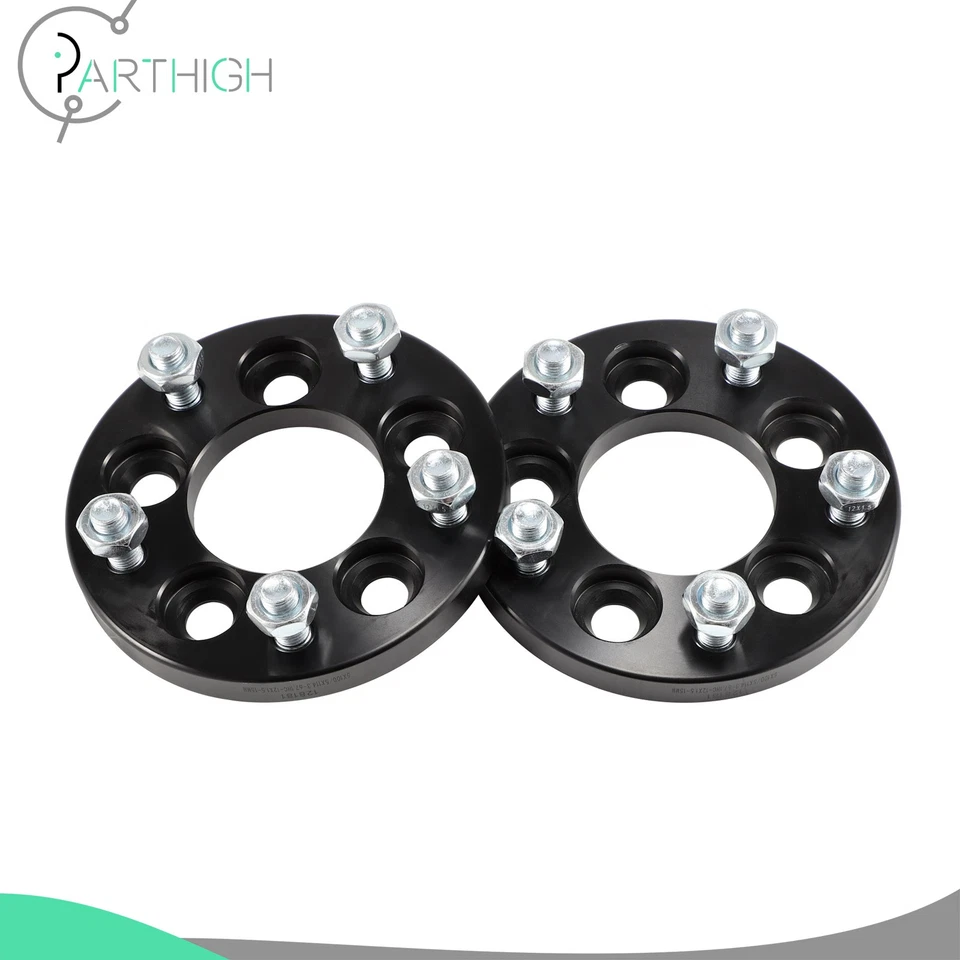 For Scion tC xD Lexus CT200h 5x100 to 5x114.3 Wheel Adapters (4) 15mm 12x1.5 - Image 2 of 4