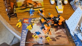 Lego Star Wars Mini Building Sets 2003 Lot VTG Complete with Instructions