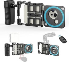 APEXEL Universal-Handyhalterung Video-Kit, Handy-Stabilisator für Videomacher