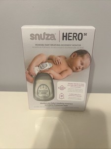Snuza Hero SE Wearable Alarm Vibration Portable Baby Monitor NEW