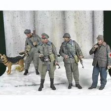 1/35 Border Guard Winter Soldiers RESIN FIGURE MODEL KIT Unassembled Unpainted