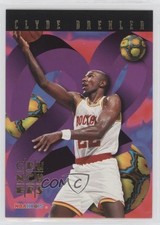 1995-96 NBA Hoops # Crunchers Clyde Drexler #19 HOF 11pj