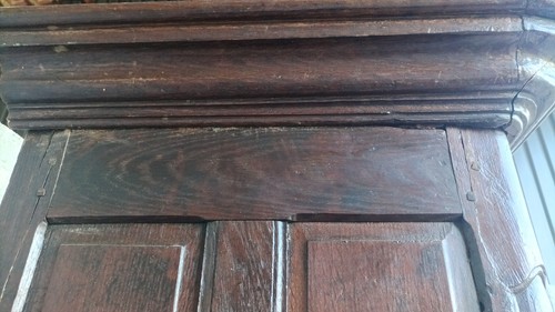 Armoire Louis XIV en chêne massif époque 18ème - Afbeelding 12 van 23
