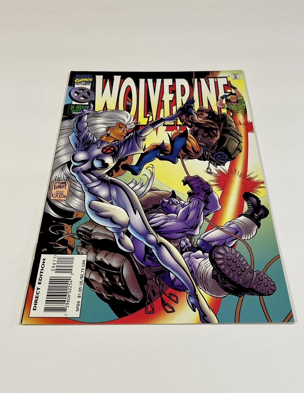 1995 Wolverine Marvel Comics Campfire Tales Key Issue Book #96 Direct Edition!