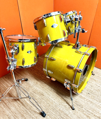 Yamaha Beech Custom Shellset 22,10,12,14 yellow birch recording maple - Bild 5 von 17