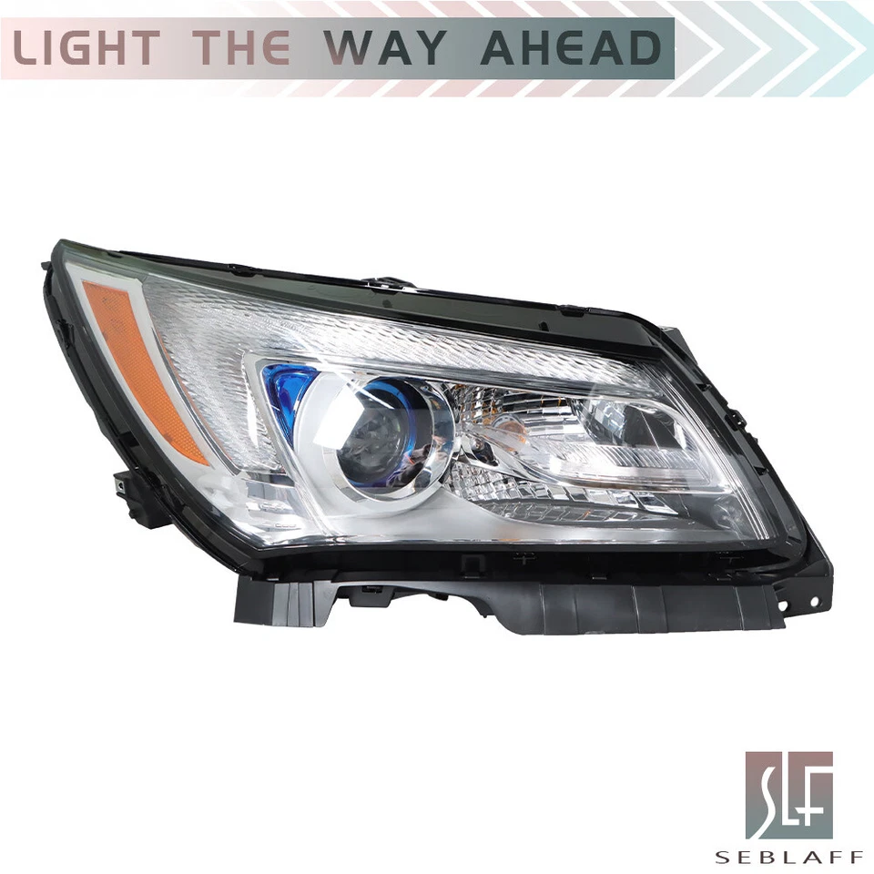 Farol projetor para 2014-2016 Buick LaCrosse halogênio com LED DRL lado direito - Imagem 3 de 4