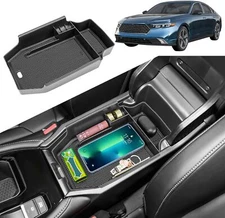 Center Console Organizer For 2023-2025 Honda Accord Armrest Storage Box Trays