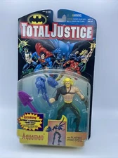 1996 Hasbro Kenner DC Comics Total Justice AQUAMAN Toy Action Figure