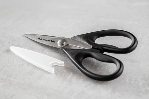 KitchenAid Multi-Purpose Scissors, Easy Grip Stainless Steel Kitchen Shears – Bl - Picture 4 of 5