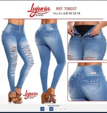 THE ORIGINAL PUSH UP COLOMBIAN JEANS Lujuria 708037 Size:10 Colombia / 5-6 USA 