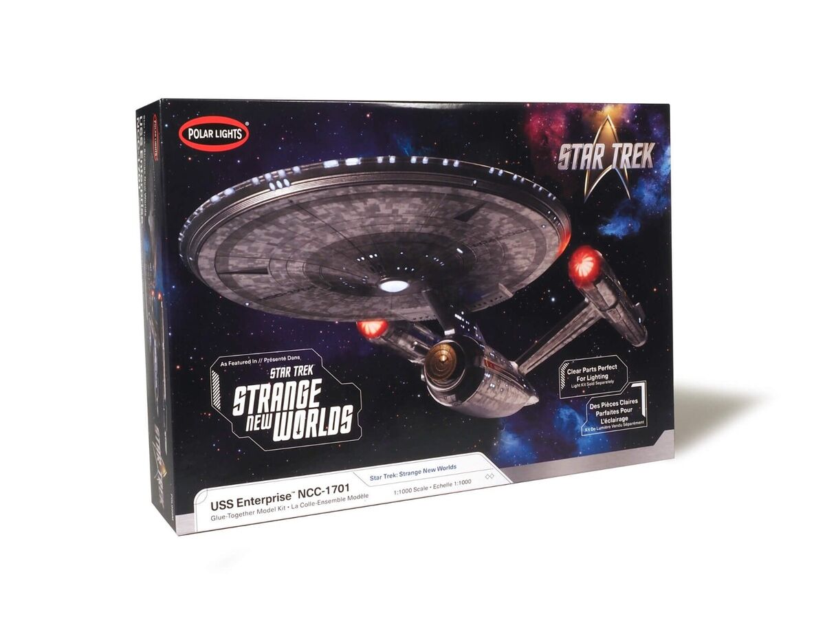 人気提案 Strange Trek Star 1/1000 Lights Polar New USS Worlds スタートレック