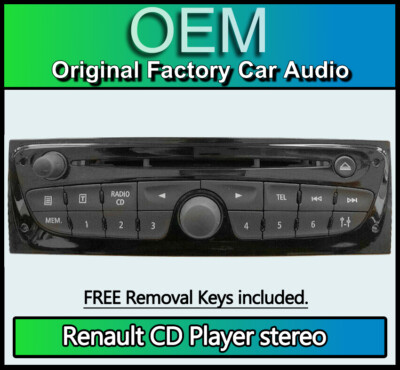 #ad Renault Clio CD MP3 player Renault Bosch car stereo radio code amp; removal keys $286.51