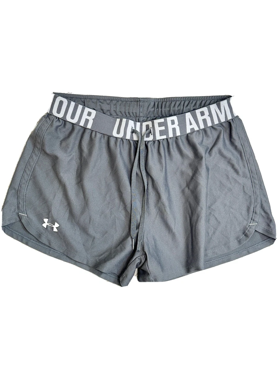 Under Armour Women’s Play Up 2.0 Shorts Grey UA Breathable Size XS