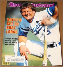3/12/1984 Sports Illustrated George Brett Kansas City Royals Steve Young Barkley