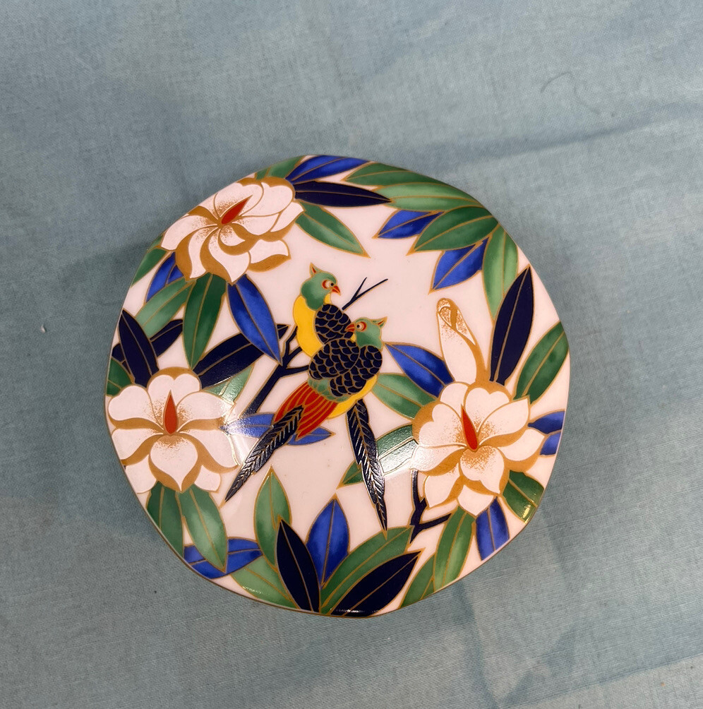 Collectible Takahashi Tropicale Porcelain TrinketBox San Francisco