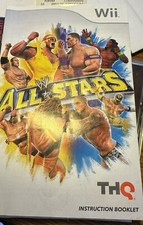 WWE All Stars Nintendo Wii Manual NO GAME