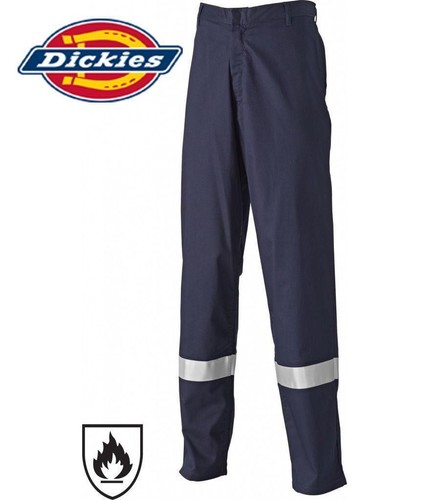 Dickies Pyrovatex Mens Trousers Flame 