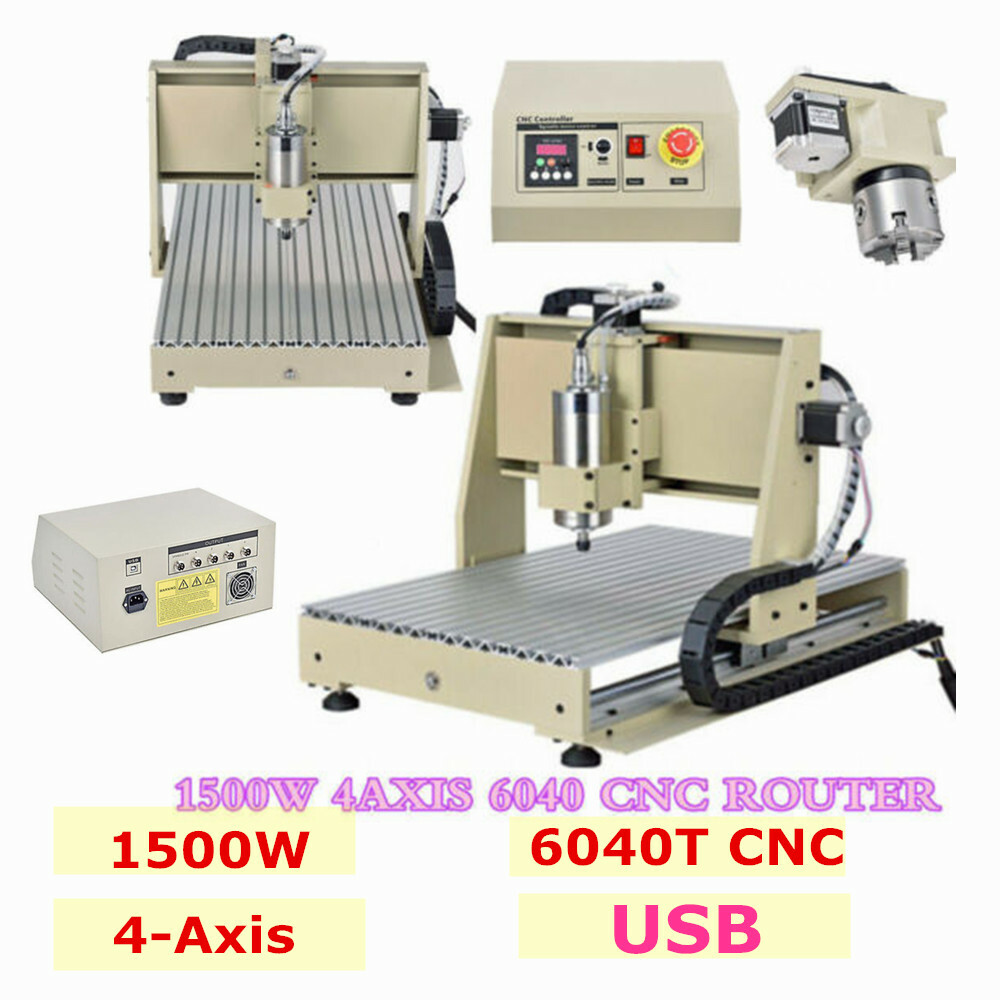 USB 3,4Axis CNC 3040/6040/6090/8050 Router Carving Engraving USB 3,4Axis CNC 3040/6040/6090/8050 Router Carving Engraving
